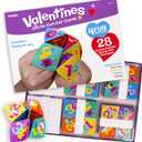 Kangaroo 28 Pack Cootie Catcher Cards for Valentines - Classroom Valentines Cooties Game for Kids - Valentines Day Cards for Kids School - Valentine Party Favors Bulk for Boys and Girls