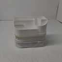 KHNR Makeup Organizer for Vanity,Vanity Organizer with Drawers and Rotating Brush Holder,Bathroom Organizer Countertop,Large Cosmetic Organizer for Skincare, Perfume,Lipsticks,Nail Polish (White)