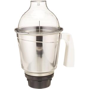 Preethi 1.5L Stainless Steel Large Jar for Eco Twin, Eco Plus, Nitro and Blue Leaf, 1.5-Liter