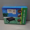 Gardenised Portable Charcoal Grill Foldable Stainless Steel BBQ for Camping Backyard Tailgating Hiking Picnic Travel Beach Parties Garden Gatherings Poolside Cooking Skewers & Outdoor Barbecues, Small