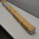 Black Tension Curtain Rods for Windows 41-146 Inches Heavy Duty Tension Rod Adjustable Curtain Rods No Drilling for Bathroom Living Room Outdoor Patio Hold Up Blackout Curtains and Non Slip