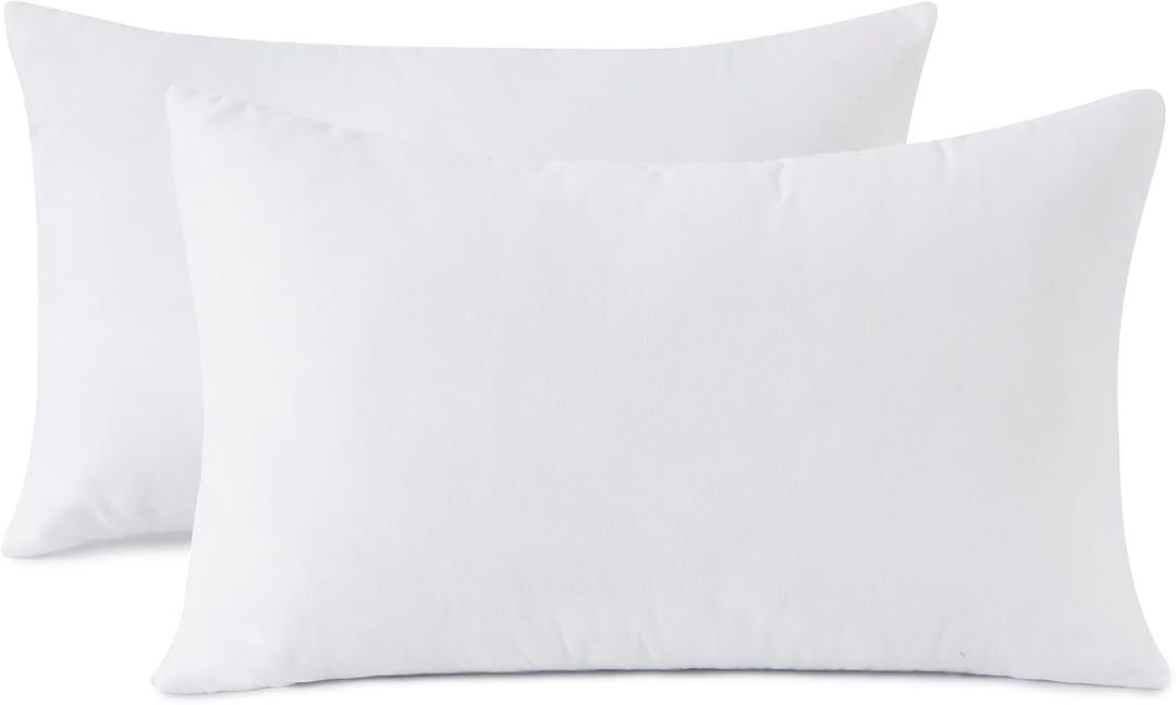 HOMEJSUN Bed Pillows Standard Size 18x26 Inches 2 Pack, Super Soft Down Alternative Pillows for Sleeping