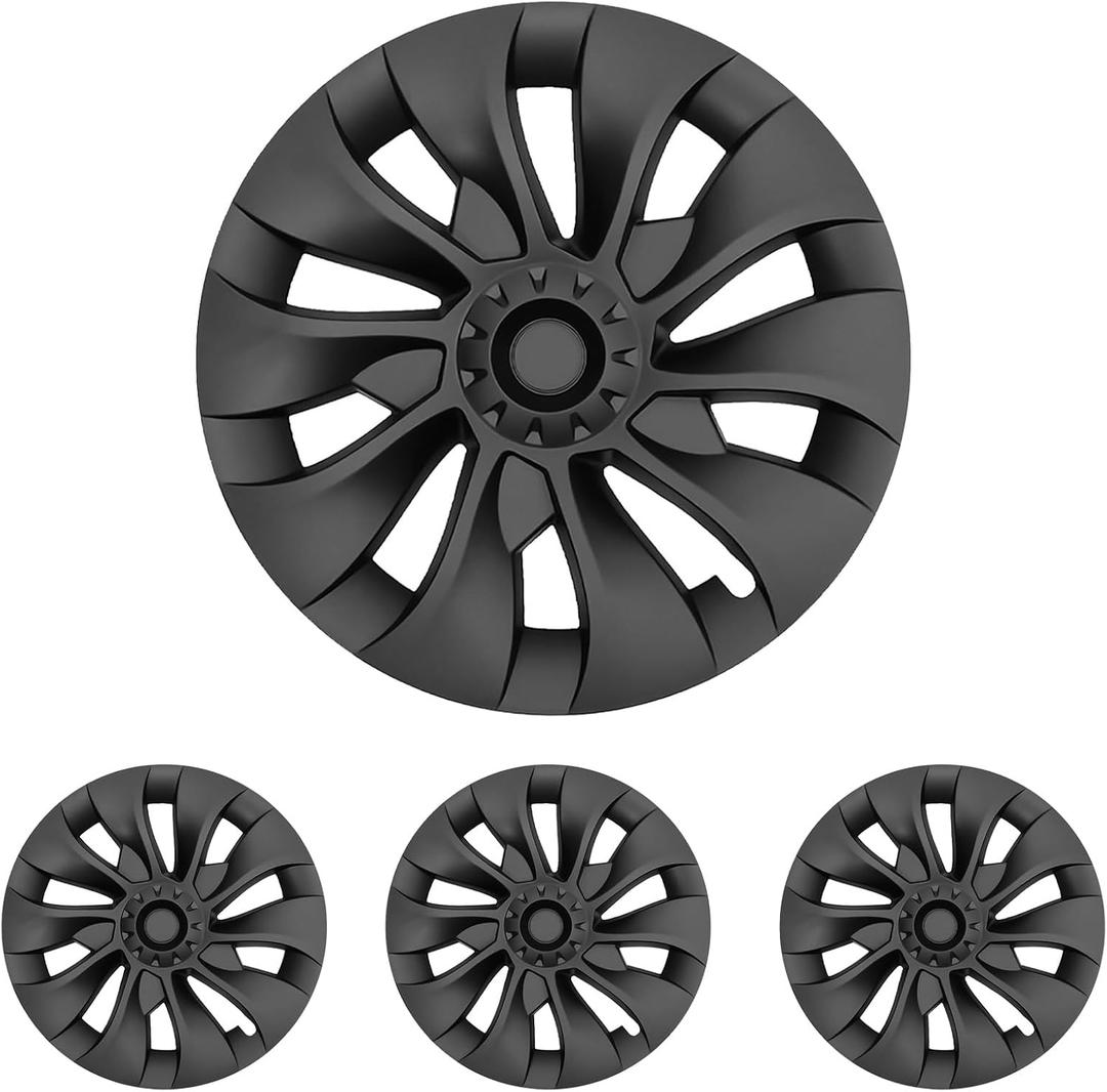 18 Inch Wheel Cover hubcaps Compatible with Tesla Model 3 Wheel Cover,fit for 2017 2018 2019 2020 2021 2022 2023 Tesla Model 3 hubcaps,Model 3 Rim Covers