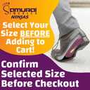 Samurai Insoles Ninjas Plantar Fasciitis Relief Arch Support Shoe Insoles - Podiatrist Designed, Orthotic Lab Made in The USA, Size Womens 10-10.5/ Mens 8-8.5