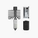 Bambu Lab Hotend with Nozzle - X1 Series and P1 Series Compatible with P1S P1P X1C X1 Carbon 3D Printer (.2MM Stainless Steel)