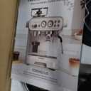 Espresso Machine with Grinder and Milk Frother, 20 Bar ULKA Pump
Fully Removable Burr Assembly, Adjustable Dosing & Independent Hot Water for Latte, Cappuccino & Americano at Home or Office