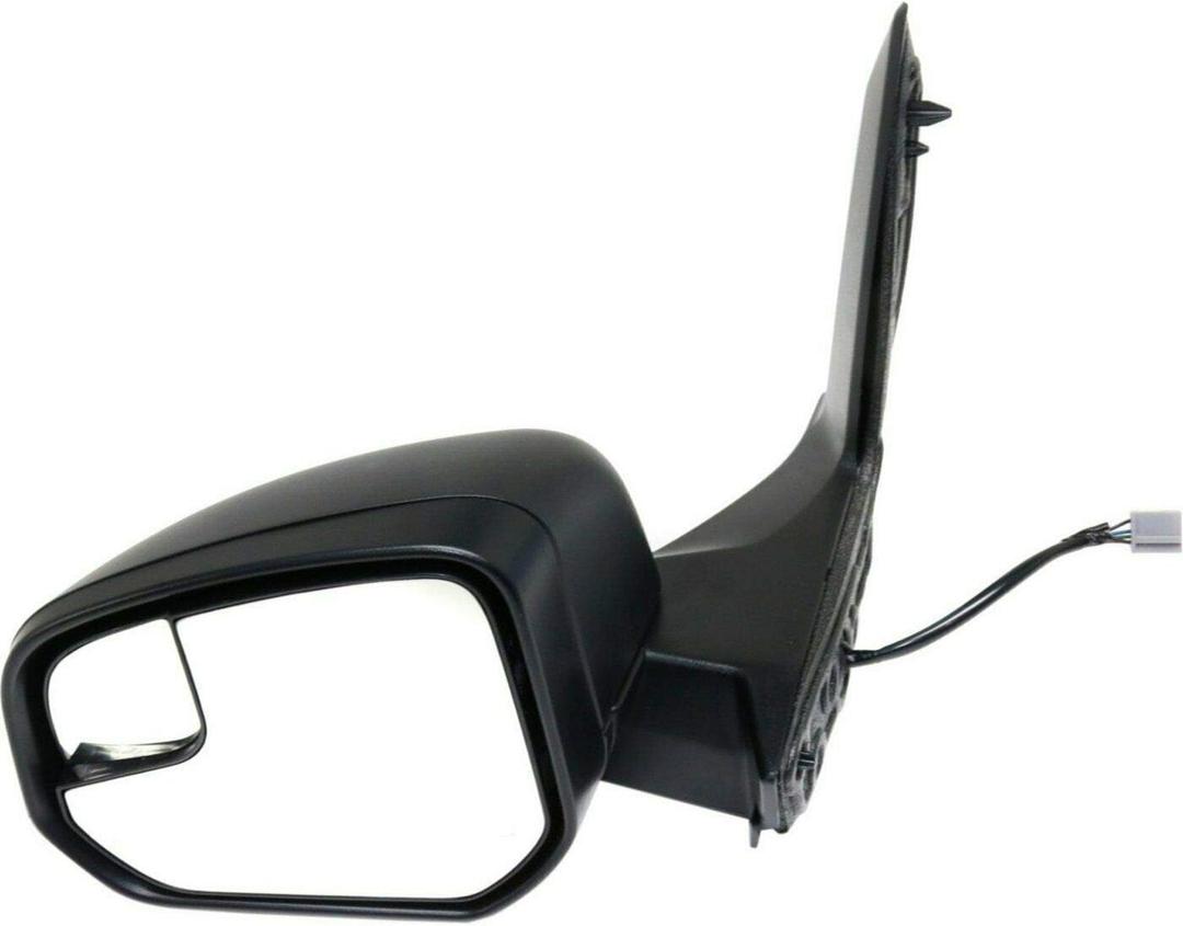 Driver Left Side Replacement Mirror Small Housing With Power & Heated Glass and Mnual Folding Fit Ford Transit Connect XL,XLT and TITANIUM From 2014-onward