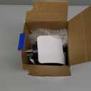 Plug in Small Space Heater for Indoor Use 450W, Wall Outlet Electric Heater with Remote, 12H Timer & LED Display, PTC Ceramic Fast Heat Safely for Bedroom Bathroom Office