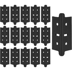 16 Pcs 1.25 In Post Coupling for Steel Shelving Post, Post Coupler, Post Connector for Steel Post Width is Less Than or Equal To 1.25 Inches, 3.95 x 1.35 x 1.35 In