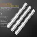 600pcs Fiber Optic Heat Shrink tubing Long 60mm Fiber Optic Cable Protective Tube Double Steel Needle 304 Stainless Steel PE Transparent Bare Fiber Fusion tubing hot melt tubing Fiber Splice Sleeves