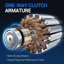 Autoround 10914 New Starter Compatible with Honda Accord 2013-2017 2.4L, Civic 2016-2019 2.0L, CR-V 2015-2016 2.4L, OE Replacement # 312005A2A51 31200-5A2-A52