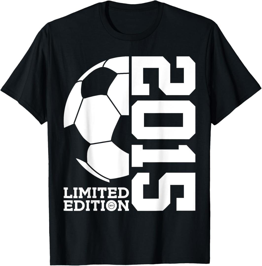 10th BIRTHDAY SOCCER LIMITED EDITION 2015 T-Shirt  Medium