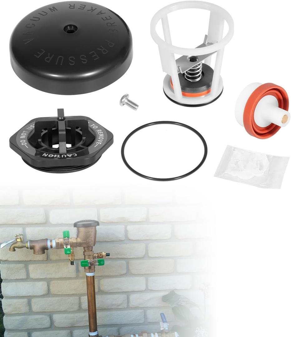 Toolixor RK12-420 Repair Kit Compatible with Zurn Wilkins 1/2" & 3/4" Model 420 and 420XL Pressure Vacuum Breaker (PVB) Complete Maintenance Kit Includes Internal Parts & Canopy