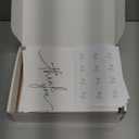 100 PACK Thank You Cards Bulk with Kraft Envelopes and Matching Stickers, 4x6 Inch Blank Greeting Cards Suitable for Small Business, Baby Shower Wedding, Graduation, Bridal Shower, Funeral, Engagement