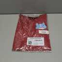 Amazon Essentials Boys and Toddlers' Long-Sleeve Cotton T-Shirts (X-Small, Dark Red Dog)