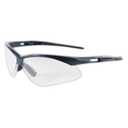 MAGID Y777MBGY Gemstone Y777 Wraparound Safety Glasses, Standard, Black Metallic Nylon Frame (One Pair)