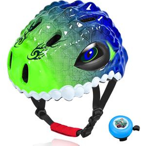Toddler/Kids Bike Helmet for Boys Girls Adjustable Kids Helmet 3D Lightweight Ventilation and Multi-Sports Scooter Cycling Roller Balance Bike