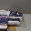 Lionel Battery-Operated Silver Bells Express Toy Train Set with Locomotive, Train Cars, Track & Remote with Authentic Train Sounds, & Lights for Kids 4+