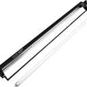 Aiicioo T5 UVB Lighting Combo Kit - Desert 10.0 Terrarium Hood Light Fixture & High Output T5 HO UVB Bulb for Reptiles Chameleon Gecko (22Inch 24W)