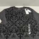 Black Flock T-Shirt - GUESS Size L