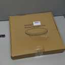 KULEDM Handmade Wooden Decorative Tray, Small Beaded Coffee Table Tray Decor, Sage Round Serving Tray for Coffee Table, Dining Room Table Entryway and Living Room Table