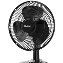 HOLMES 12" Table Fan, 75° Oscillation, 3 Speeds, 15° Adjustable Head Tilt, Ideal for Home, Bedroom or Office, Black