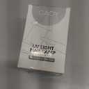 GAOY Mini UV Light for Gel Nails, Small Curing Light, Eggshell LED Nail Lamp, Fast Curing, White