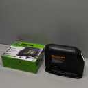 Slime 40088 Tire Inflator, Portable Car Air Compressor, Inflate Right automatic shut off, with Digital 99 psi Display, Long Hose and LED Light, 12V, 6 min inflation (Compact)