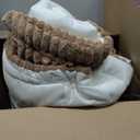 hyha Couch Covers for Dogs Washable, Non Slip Plush Dog Sofa Protectors, Fuzzy Pet Couch Covers for 3 Cushion Sofa Pet Friendly (Khaki, 27.6" x 70.9")