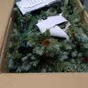 CM24734US 8 ft. Christmas Tree with 8 Lighting Modes & Pine Cones - 8 f