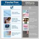 YoulerTex Microfiber Hair Towel Hairs Wrap: 2 Pack 10X26 Hair Dryer Towels for Women Absorbent Turban Twist Drying Shower Cap Curly Hairs Products for Hair's Care Accessories (Emerald)
