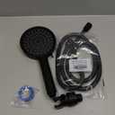 Cobbe Handheld Filtered Shower Head - Filters >99% Chlorine - Advanced 2.0 Carbon System - Water Softening Beads for Hard Water - Relieves Dry, Itchy Skin - Matte Black