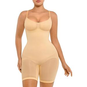 FeelinGirl Shapewear Bodysuit Tummy Control Seamless Sculpting Hip Enhancer Body Shaper for Women 5XL