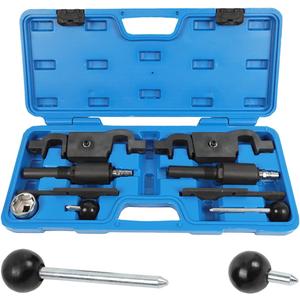 CMTOOL Engine Camshaft Tensioning Locking Alignment Timing Tool Kit Compatible with Porsche Cayenne Panamera V8 4.5L 4.8L V6 3.6L, Timing Belt Tensioner Locking Tool Compatible with Audi Q7 9678/9595