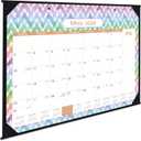 2 x 2026 Calendar - 2026 Desk Calendar Large 22x17, Jan. 2026 - Dec. 2026, 17x 22, 4 Corner Protectors, Premium Thick Paper, 2 Hanging Holes, Rolled Desk Calendar with Box