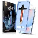 MAGIC JOHN 2 Pack for Samsung Galaxy S24 FE 6.7inch Tempered Glass Screen Protector, Auto Dust-Elimination Installation, Bubble Free, HD Clear, Easy Installation