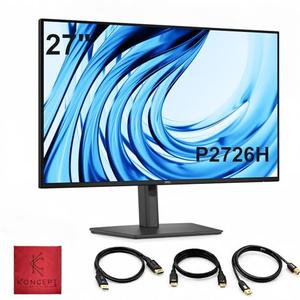 Dell Pro P P2726H 27″ Full HD (1920 x 1080) 120Hz LED Business Monitor, Mount Compatible, Anti-Glare, USB Type-C, HDMI, DisplayPort