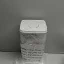 Food Storage Containers with Lids,2.9Qt 2Pcs Airtight Pop Food Storage Containers, BPA-Free Stackable Kitchen Pantry Organizers and Storage, One Button Opening Flour and Sugar Container Sets