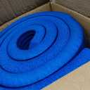 Foam Sleeping Pad for Camping - 1.25-Inch-Thick Waterproof Sleep Pad with Carry Straps for Cots, Tents, or Sleepovers by Wakeman Outdoors (Black)