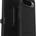 OtterBox Google Pixel 9 Pro XL Defender Series Case - Black, Rugged & Durable, with Port Protection, Includes Holster Clip Kickstand