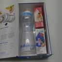 Cirkul 22oz. BPA-Free Plastic Water Bottle Starter Kit with Blue Lid, 2 Flavor Cartridges (1 LifeSip Fruit Punch, 1 FitSip Mixed Berry) Zero Calories and No Sugar