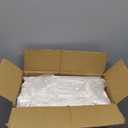 CozyLux Fluffy King Size Comforter Set - Super Soft Faux Fur Cream White Comforter King Size, Winter Warm Fleece Bedding Set, 3 Pieces Plush Fuzzy Bed Set (1 Shaggy Comforter, 2 Pillowcases)