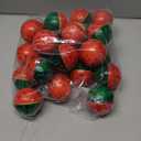 24 Pcs Watermelon Stress Balls Bulk 2.5 Inch Mini Foam Watermelon Squeeze Balls Stress Relieve Fidget Toy Decoration One in a Melon for Summer Fruit Birthday Pool Celebration Favors