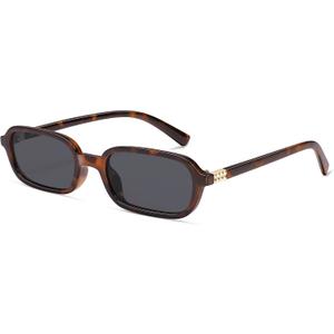 Appassal Retro Rectangular Sunglasses for Women Vintage 2026 Fashion Trendy Funny Small 90s Square Sunnies AP3698