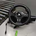 DOYO Steering Wheel with Pedals for PC/Xbox/PS4/Switch 270 Racing Wheel, Gaming Steering Wheel with Gear Shifter, Dual Vibration, Clamp Mount, Driving Simulator for Sim Racing