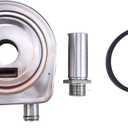 Oil Cooler RE61769 R99252 RE38078 Compatible with JD Tractor 2555 2755 2855N 3155 4050 6200 6400