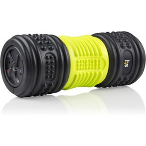 HealthSmart 4-Speed Vibrating Exercise Roller Foam FSA/HSA Eligible  Deep Tissue Massage Muscle Recovery & Pain Relief for Full Body | Electric foam Roller for Physical Therapy & Workout