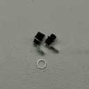 2 Pcs Thumb Operated Offset Cam Lock, T Handle Thumb Cam Lock Swing Knob Turn Latch for Machine Cabinet Drawer