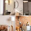 DEWENWILS Decorator Outlet Covers, Brushed Nickel Metal Light Switch Cover Plates, 4.92" x 3.14" Decorative Outlet Wall Plates, Switch Plate Covers for Home Decor, 2 Pack