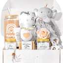 New Mom Gifts for Women After Birth, Baby Shower Gifts for Mom to Be, Pregnancy Gifts for Expecting Mom, First Time Mothers Day Gift for New Mom, Pregnancy Gifts for Women and Baby (Elephant White)